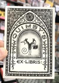 Quimby's x Vichcraft Bookplate Sticker