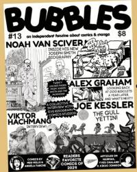 Bubbles #13 Independent Fanzine About Comics and Manga