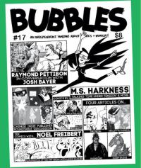 Bubbles #17 Independent Fanzine About Comics and Manga