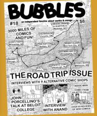 Bubbles #18 Independent Fanzine About Comics and Manga