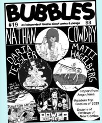 Bubbles #19 Independent Fanzine About Comics and Manga