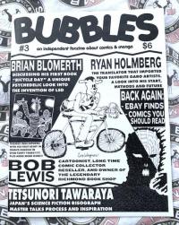 Bubbles #3 Independent Fanzine About Comics and Manga