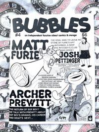 Bubbles #4 Independent Fanzine About Comics and Manga
