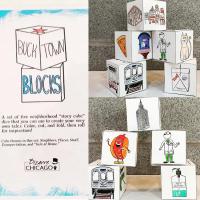 Bucktown Blocks: A Set of Five Neighborhood Story Cube Dice