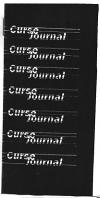 Curse Journal