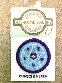 Curses and Hexes Alternative Scouting Merit Badge Patch