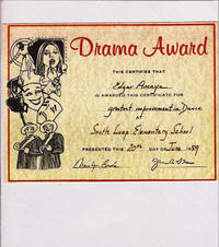 Drama Award: Greatest Improvement in Dance