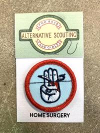 Home Surgery Alternative Scouting Merit Badge Patch
