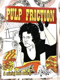 Pulp Friction: A Coloring Book Mash-up