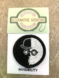 Invisibility Alternative Scouting Merit Badge Patch