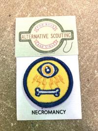 Necromancy Alternative Scouting Merit Badge Patch