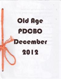 Old Age #1 Dec 12