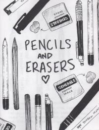Pencils and Erasers