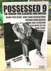 Possessed #9 The Fanzine For Slackers and Haters