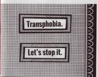 Transphobia Lets Stop It